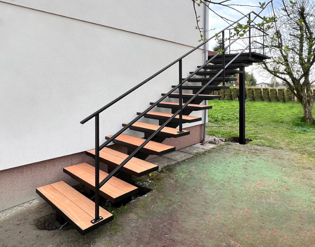 materiał na schody zewnętrzne