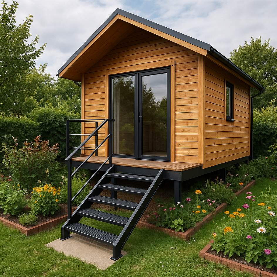 jakie schody wybrać do domku na działce